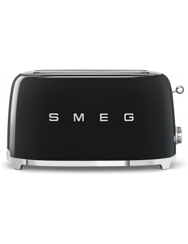 SMEG TOASTER 2X4 50´STYLE BLACK...