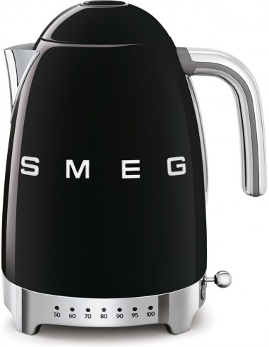 SMEG KETTLE 50´STYLE BLACK KLF04BLEU