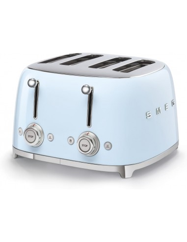 SMEG TOASTER 4X4 50´STYLE PASTEL BLUE...