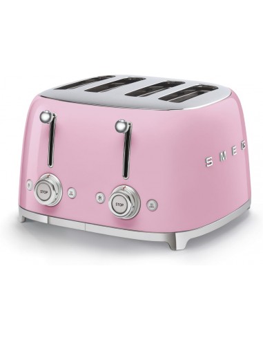 SMEG TOASTER 4X4 50´STYLE PINK TSF03PKEU
