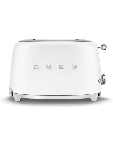 SMEG TOASTER 2X2 50´ STYLE MATT WHITE...