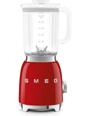 SMEG GLASS BLENDER RED BLF03RDEU