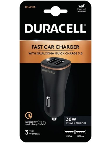 DURACELL POWER TRAVEL CHARGER 12V...