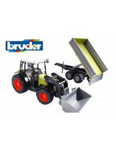 Trattore Claas Nectis 267F con benna 2