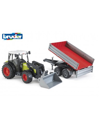 Trattore Claas Nectis 267F con benna