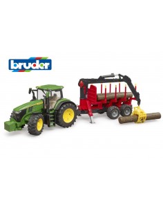 Trattore John Deere Serie 7R Trasporto Tronchi 2