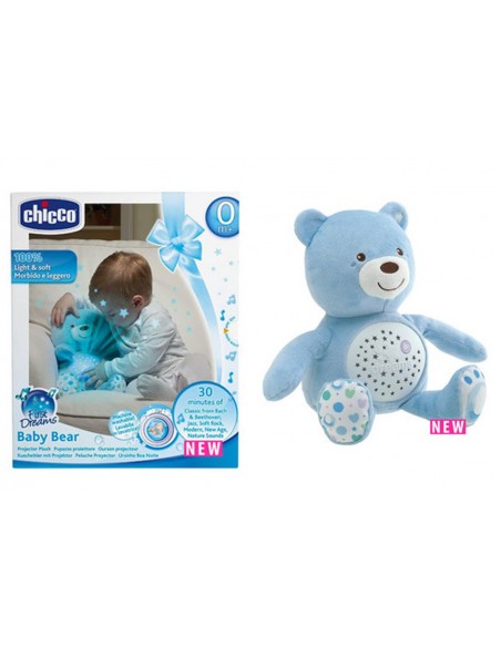 Orsetto proiettore azzurro Chicco