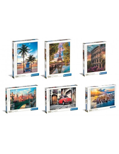 Puzzle ZeroCalcare 1000pz Assortiti