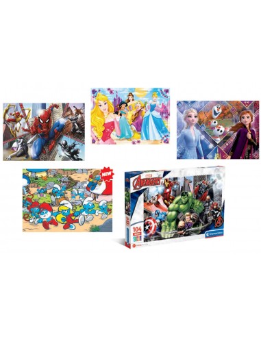 Puzzle 104 pezzi Maxi assortiti