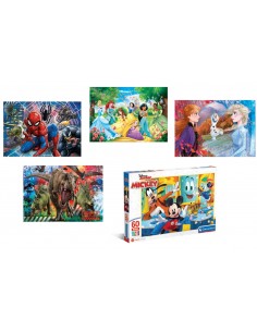 Puzzle 60pz Maxi assortiti