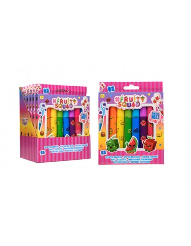 Fruity Squad 8 Pennarelli Maxi Profumati