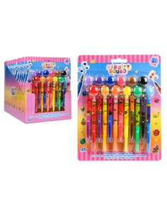 Fruity Squad 12 Penne Gel PomPom Profumate 2