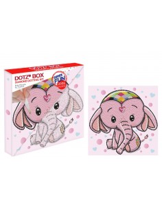 Diamond Dotz Box Elefante Baby Princess