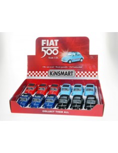 Auto Fiat 500 Old 1:24 retrocarica
