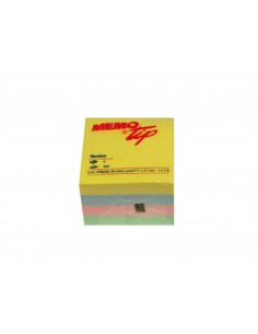 Memo stick cubo 51x51mm colori pastello 2