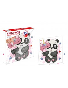 Diamond Dotz Box Panda Corn 22x22