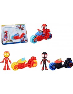 Spidey Personaggio con Moto 2