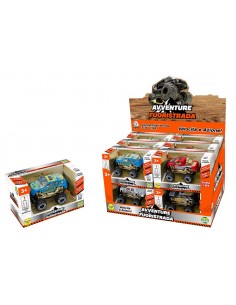 Fuoristrada Big Foot die cast a retrocarica scala 1:64 2