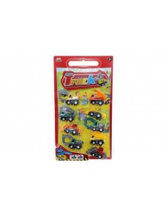 Mini Veicoli Cantiere 9 pezzi