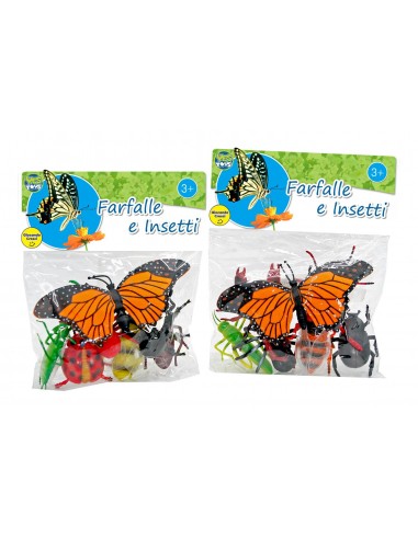 Insetti e Farfalle 6 pezzi