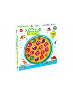 Gara di pesca con 15 pesci