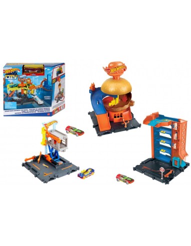 Hot Wheels Playset 3 modelli