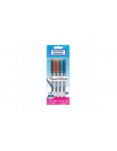 Penna gel jiffy paper mate ass.te bls. 4pz