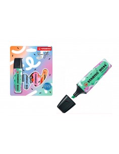 Evidenziatore Stabilo Boss Original 4 pezzi
