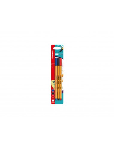 Penne Colorate Point 88 3 pezzi