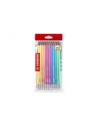 Matita in grafite Swano pastel 12 pezzi