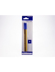 Penna Noris Stick 434 blu 2 pezzi Staedtler