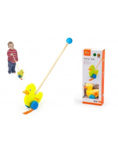Papera Spingi e Vai in legno