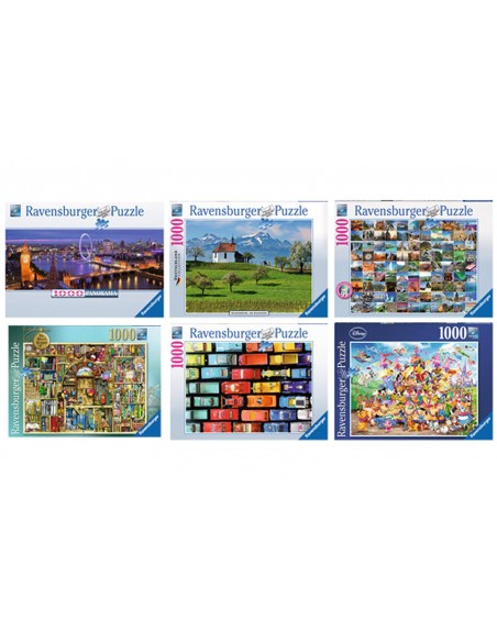 Puzzle 1000 pz Ass