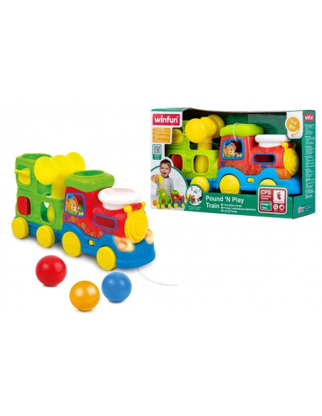 Trenino Musicale Battipalline Luci Suoni