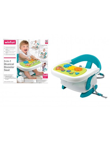 Seggiolone Portatile Musicale 3in1