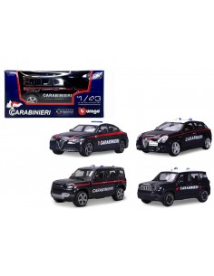 BBurago Auto Carabinieri assortite 1:43