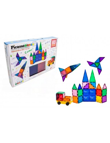 Magnetic Piastelle e Veicolo 63