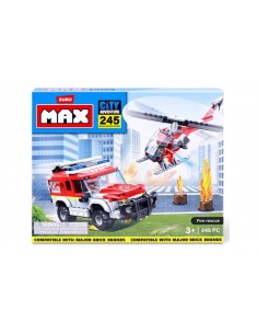 Max Pompieri 2 Veicoli Emergenza 265pz