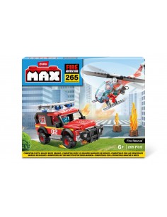 Max Pompieri 2 Veicoli Emergenza 265pz 2