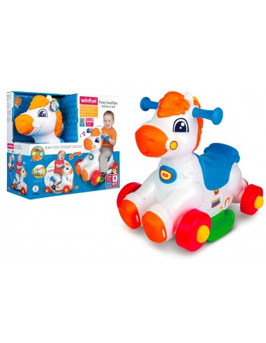 Pony Cavallino Cavalca e Vai Elettronico 2in1