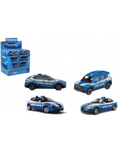 BBurago Auto Polizia assortite 1:43
