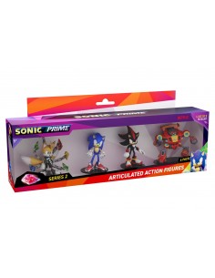 Sonic Prime Pack 4 personaggi articolati