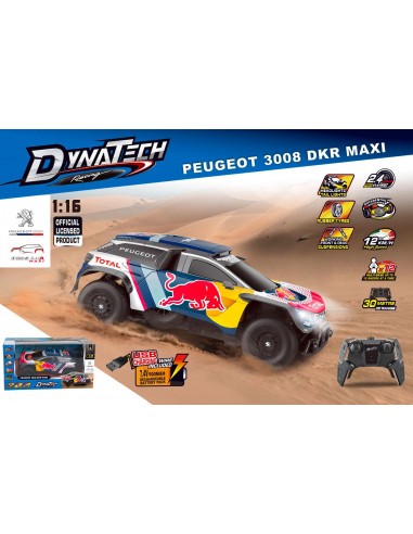 Peugeot 3008 DKR R/C 1:16 con Pack