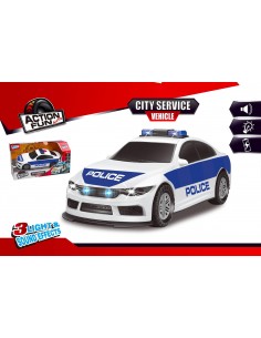 Auto Police Grande Luci Suoni Frizione