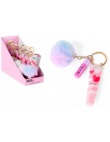 Create it Set 2 Lipgloss con Portachiavi