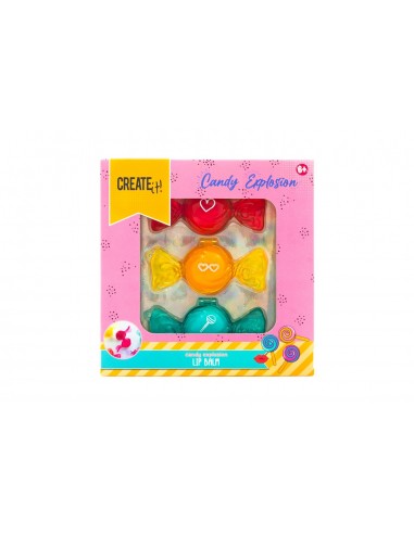 Create it Candy Caramelle Lip Balm 3pz
