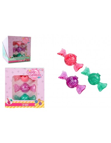 Create it Candy Caramelle Lip Balm 3pz