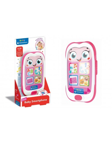 Baby Smartphone Pink Baby Clementoni