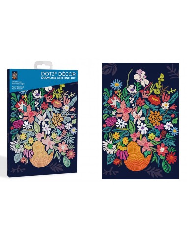 Diamond Dotz Decor Wild Flowers 30x20