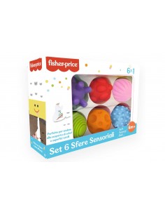 Set 6 Sfere Sensoriali Fisher Price